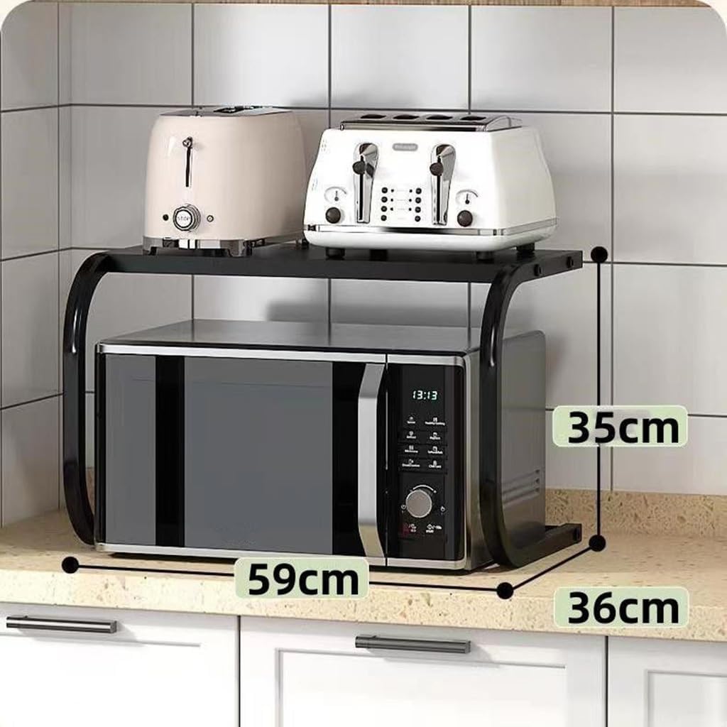 Support de micro-ondes en métal