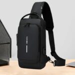Sac À Dos À Bandoulière Antivol USB