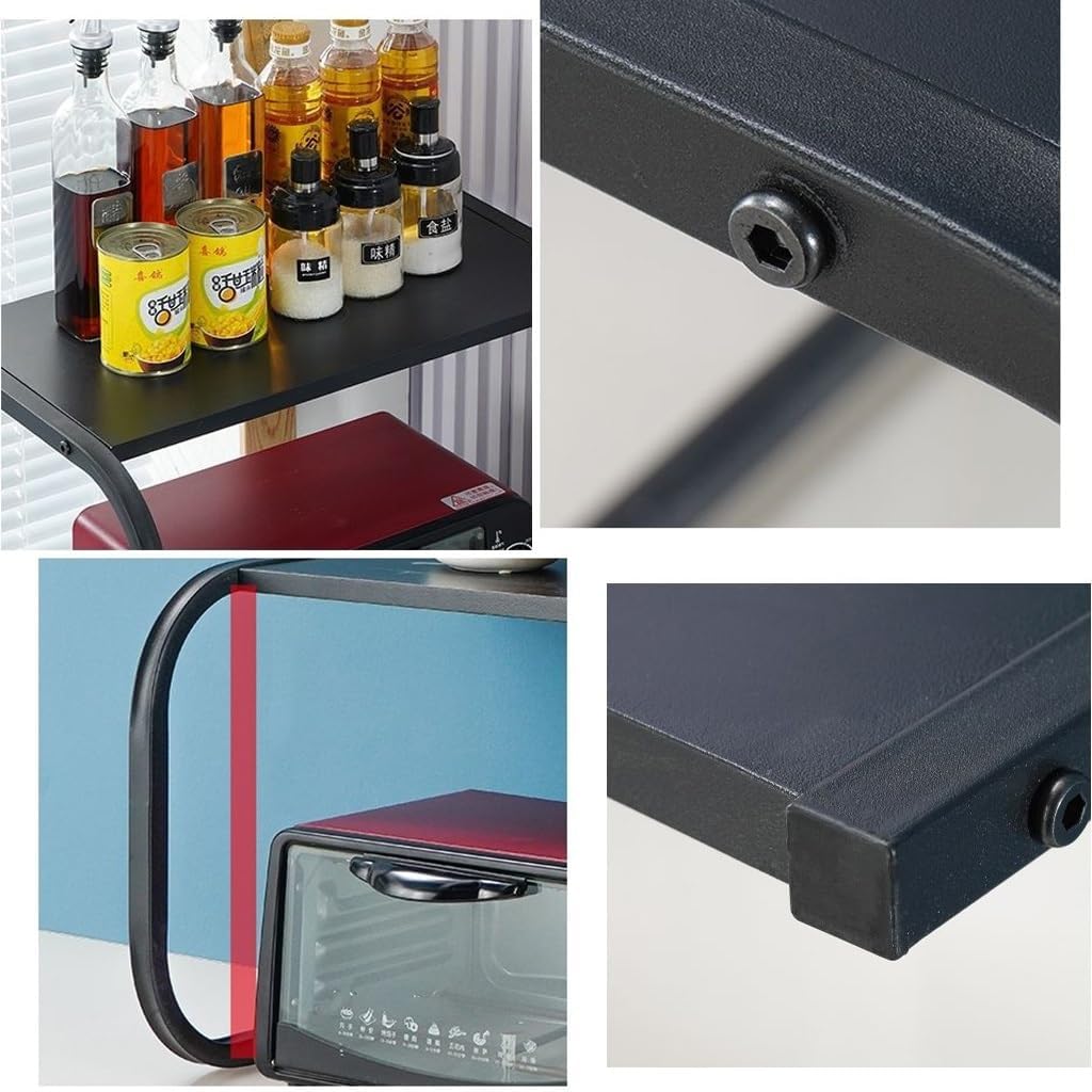 Support de micro-ondes en métal