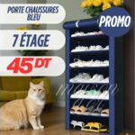 Meuble à Chaussures en Tissu – 7 Niveaux