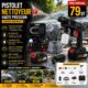 pistolet nettoyeur sans fil 2 batteries 48v