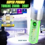 Lampe De Poche Multifonctionnelle Rechargeable À Zoom